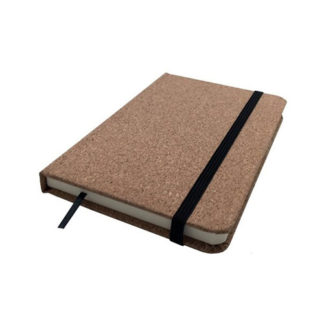Cork wood notebook