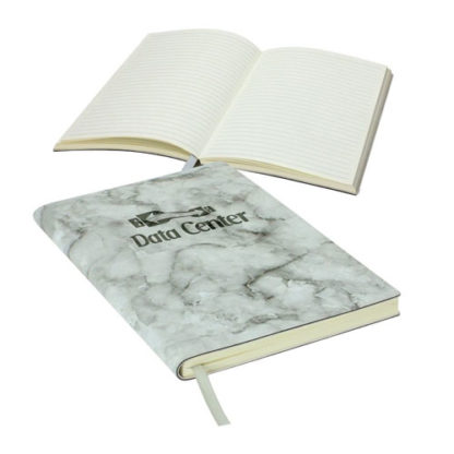 Marble patterned notebook