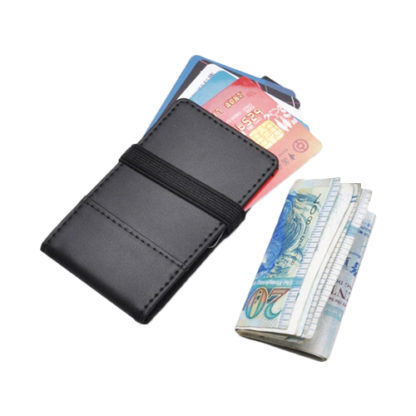 PU Leather Money Clip Wallet