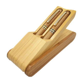 Bamboo Pen and Pencil Set